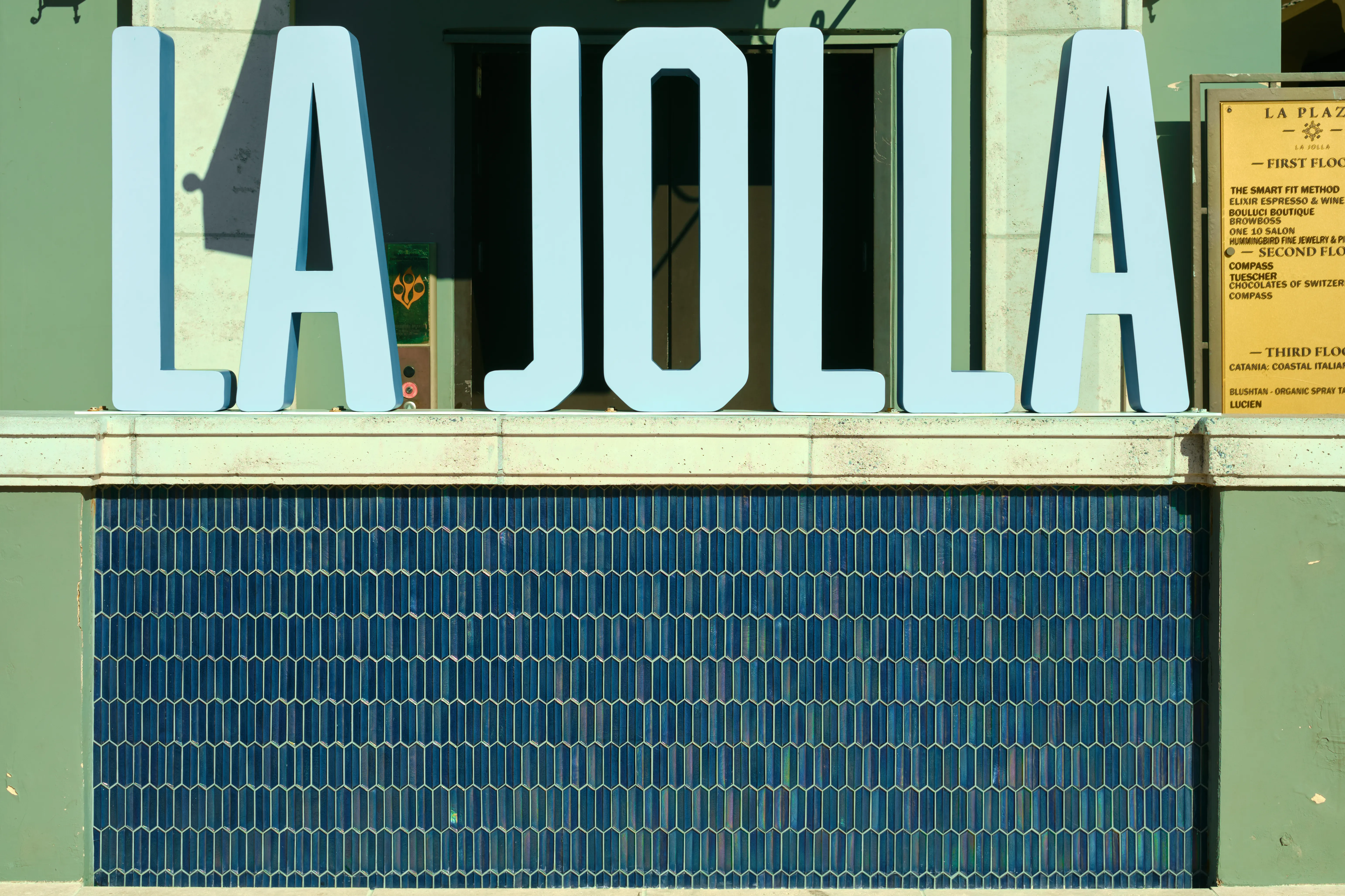 La Jolla Street Sign