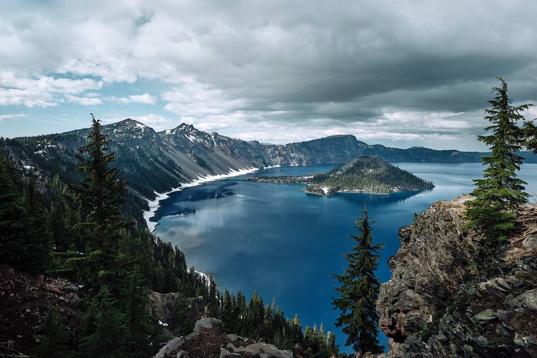 Summer Afternoon At Crater Lake